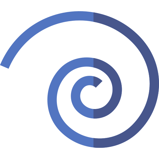 Спираль Basic Straight Flat иконка