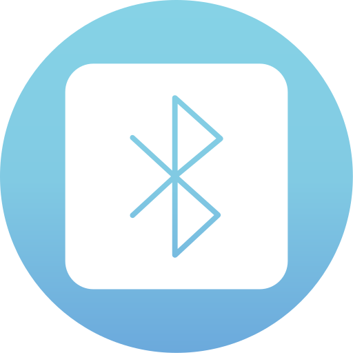 Bluetooth Generic gradient fill icon