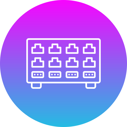 control del servidor Generic gradient fill icono
