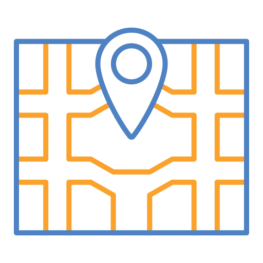 Map pin Generic color outline icon