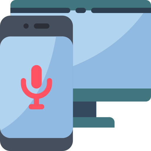Voice assistant Basic Miscellany Flat icon
