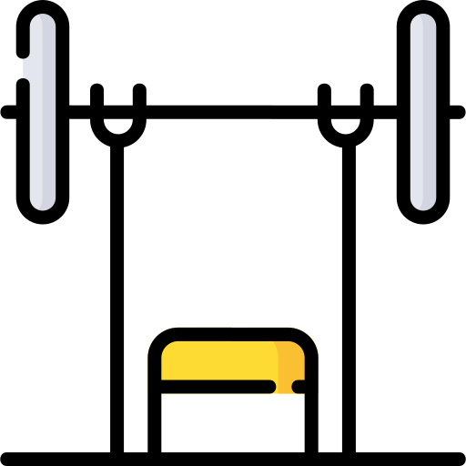 Barbell Special Lineal color icon