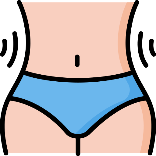 Waist Special Lineal color icon