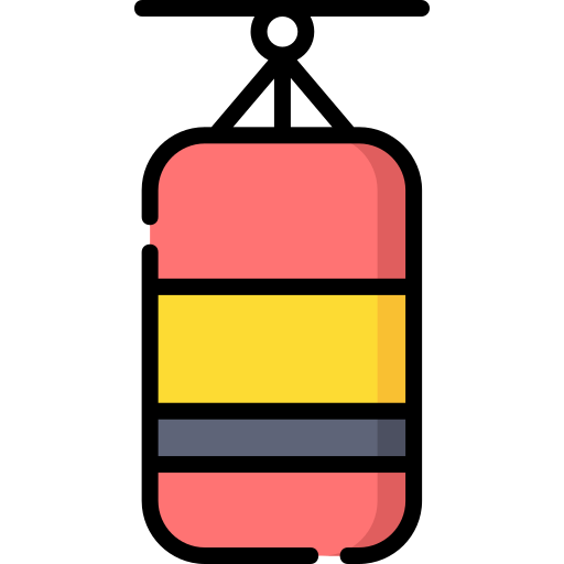 Boxing bag Special Lineal color icon