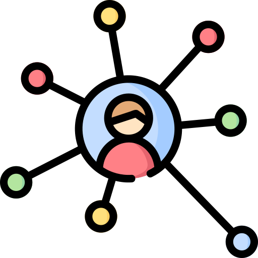 ネットワーキング Special Lineal color icon