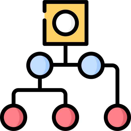 Diagrama Special Lineal color Ícone