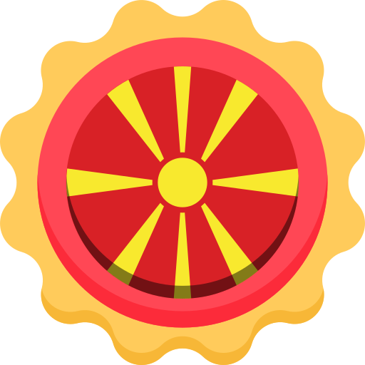 noord-macedonië Generic color fill icoon