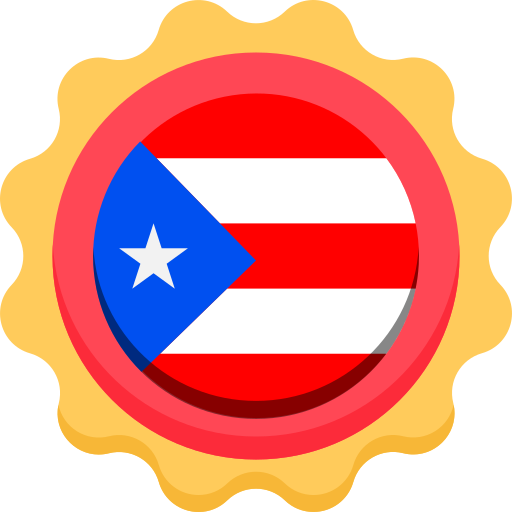 puerto rico Generic color fill icono