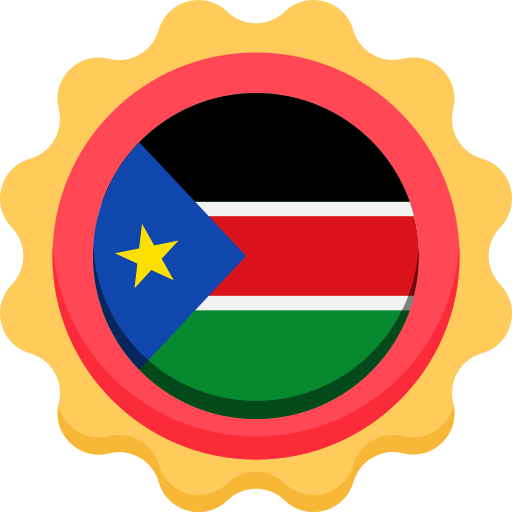 południowy sudan Generic color fill ikona