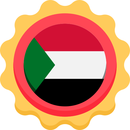 sudan Generic color fill icon