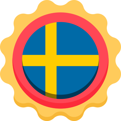 zweden Generic color fill icoon