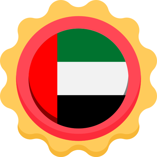 verenigde arabische emiraten Generic color fill icoon
