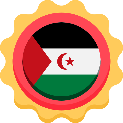 Western sahara Generic color fill icon