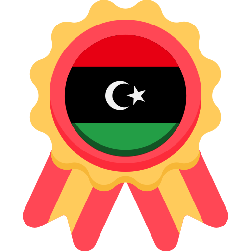 libia Generic color fill icono