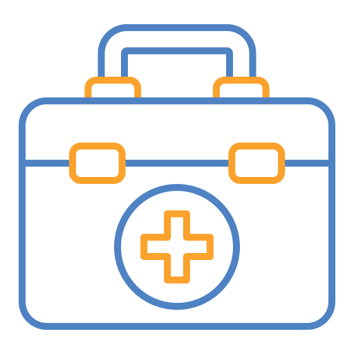 First aid kit Generic color outline icon