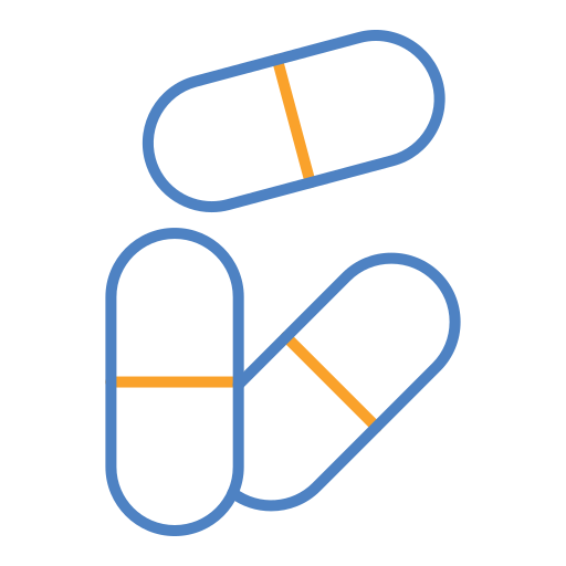 Capsules Generic color outline icon