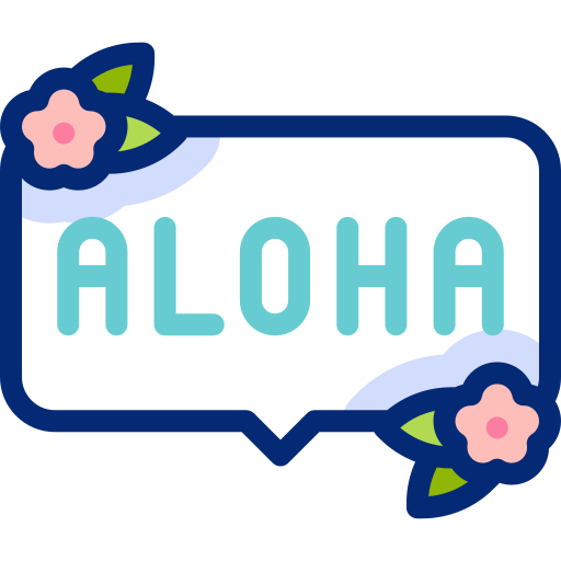 aloha Basic Accent Lineal Color Icône