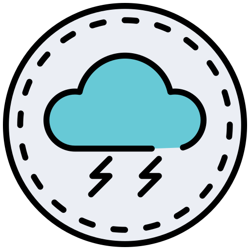 Lightning bolt Generic color lineal-color icon