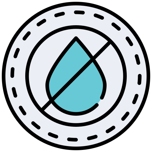 No water Generic color lineal-color icon