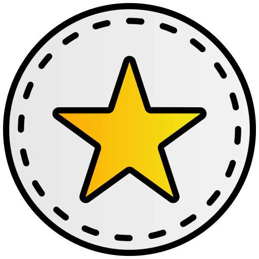 estrella Generic gradient lineal-color icono