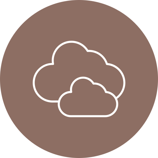 Clouds Generic color fill icon