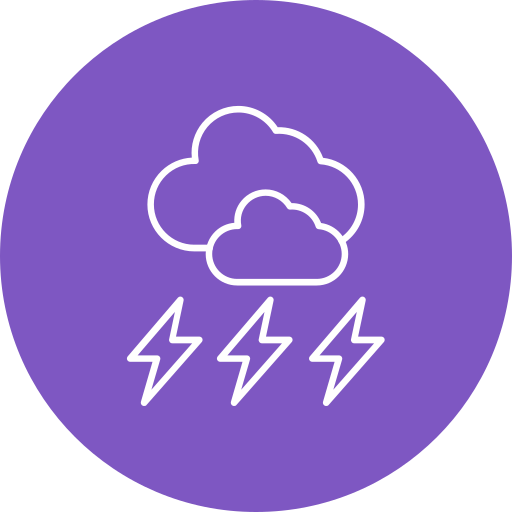 Lightning Generic color fill icon