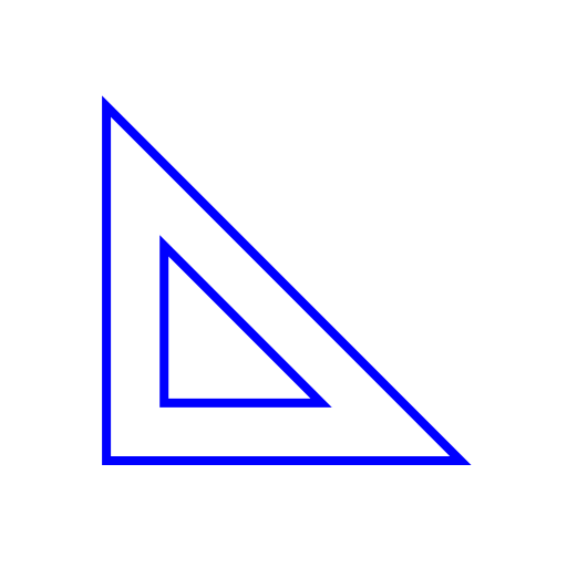 vierkant Generic outline icoon