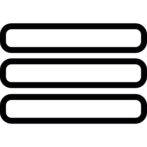 rectangles de menu  Icône