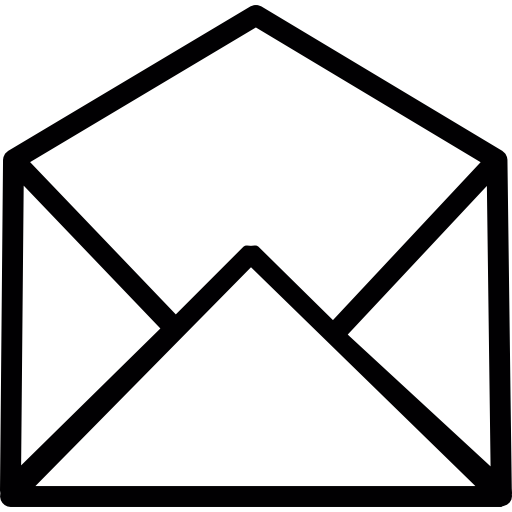 apri il messaggio di posta elettronica  icona