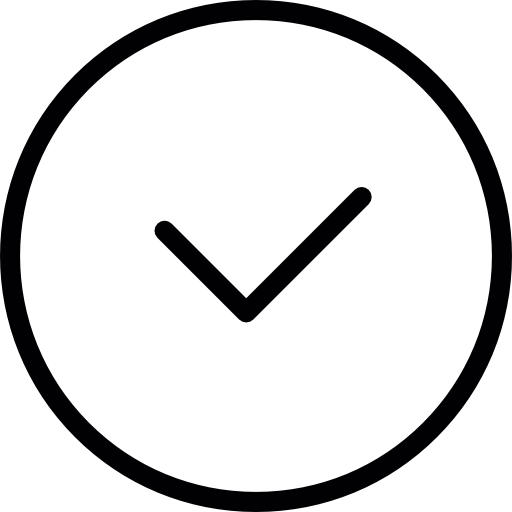 Clock thin line  icon