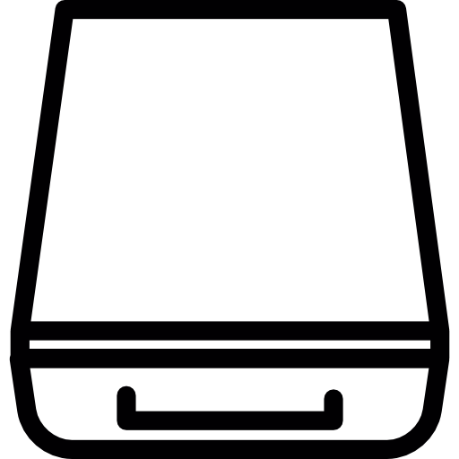Empty drawer  icon
