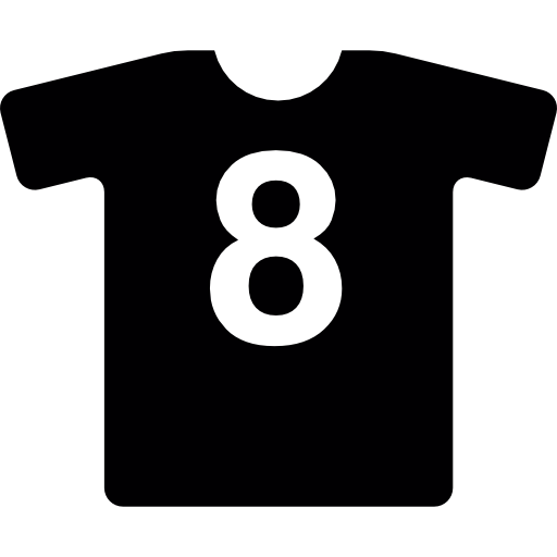 Рубашка number 8  иконка