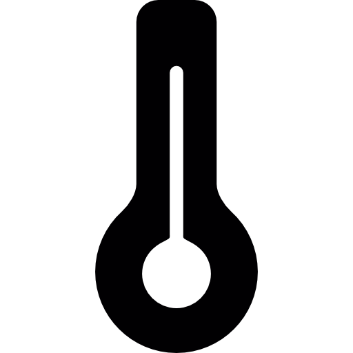 Temperature thermometer  icon