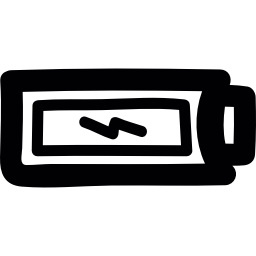 dibujar el estado de carga de la batería  icono