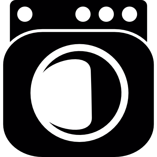 Винтажная стиральная машина  иконка