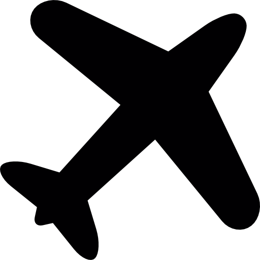 avión volando  icono