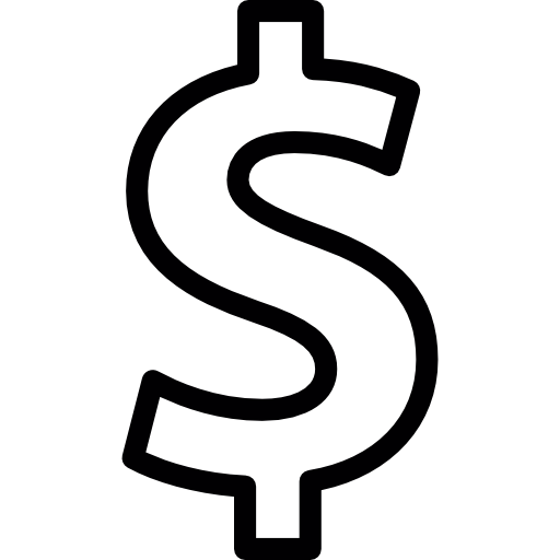 Dollars sign  icon