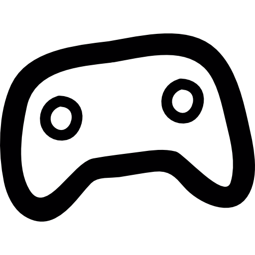 Game control doodle  icon