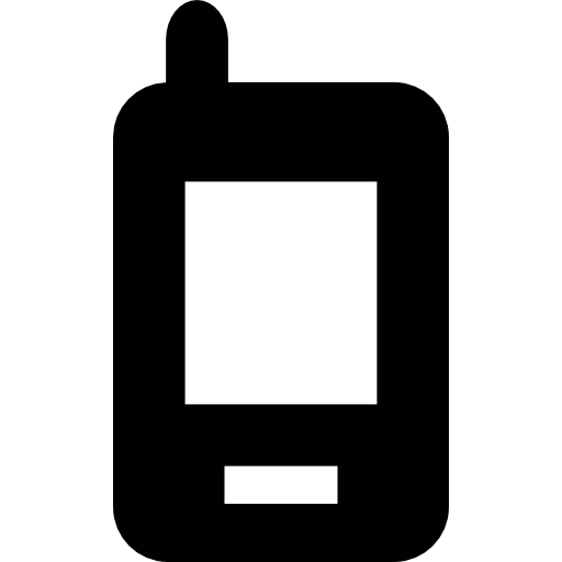 stary telefon komórkowy  ikona