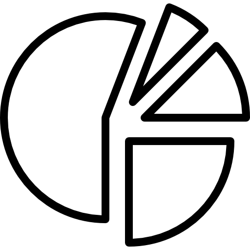 Круговая диаграмма Becris Lineal иконка