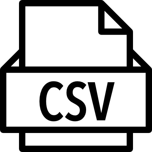 csv Swifticons Lineal icono