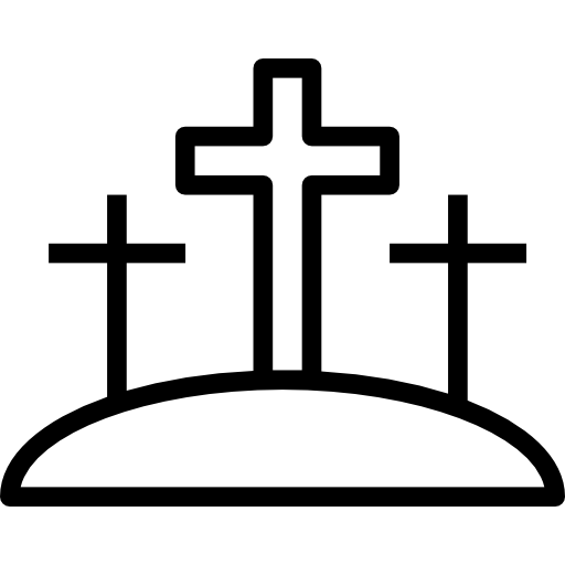 Crucifixion Swifticons Lineal icon