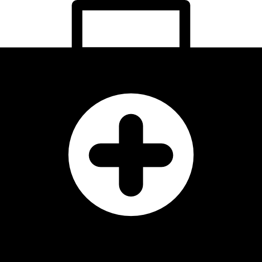 kit de primeros auxilios Vector Market Fill icono