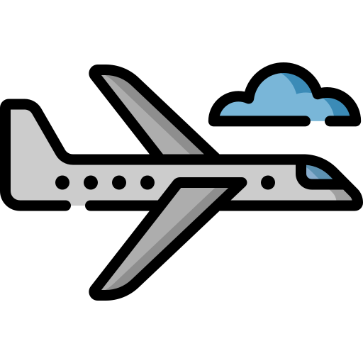 Aeroplano Special Lineal color icono