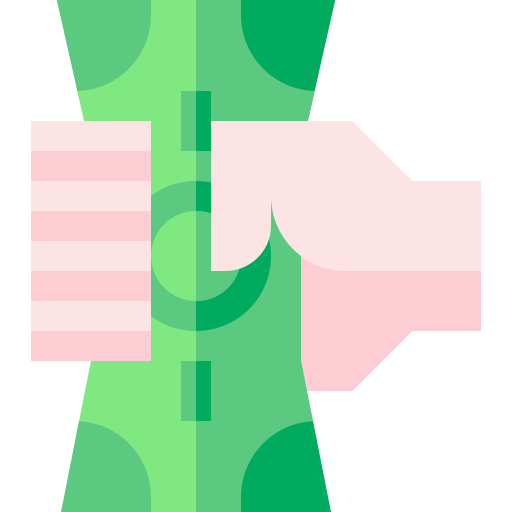 Dinero Basic Straight Flat icono