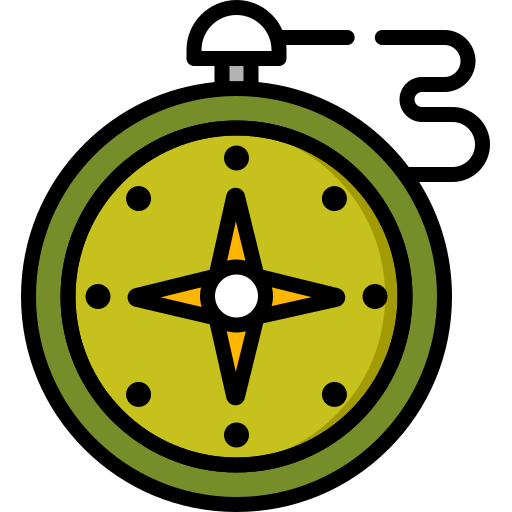方位磁針 Special Lineal color icon