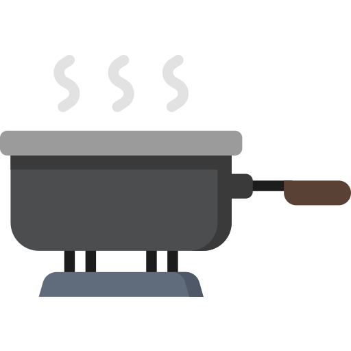 Cooking pot Special Flat icon