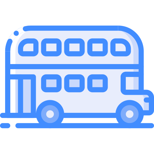 Автобус Basic Miscellany Blue иконка