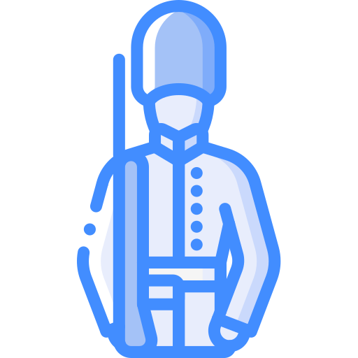 ガード Basic Miscellany Blue icon