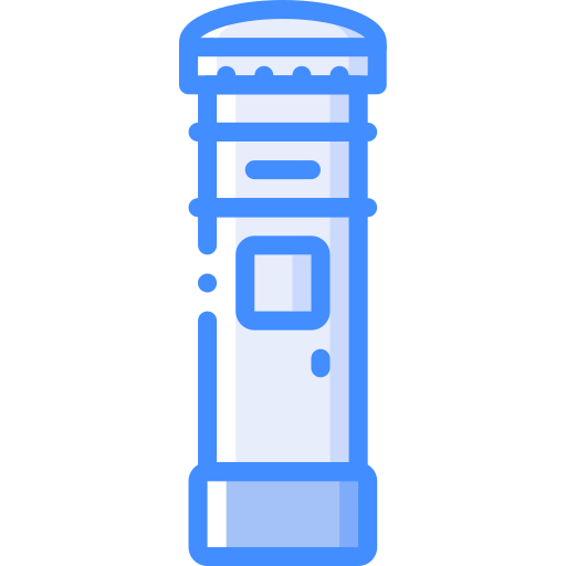 ポストボックス Basic Miscellany Blue icon
